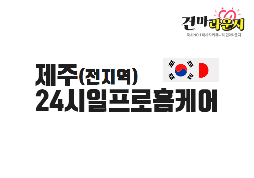 제주도 24시일프로홈케어